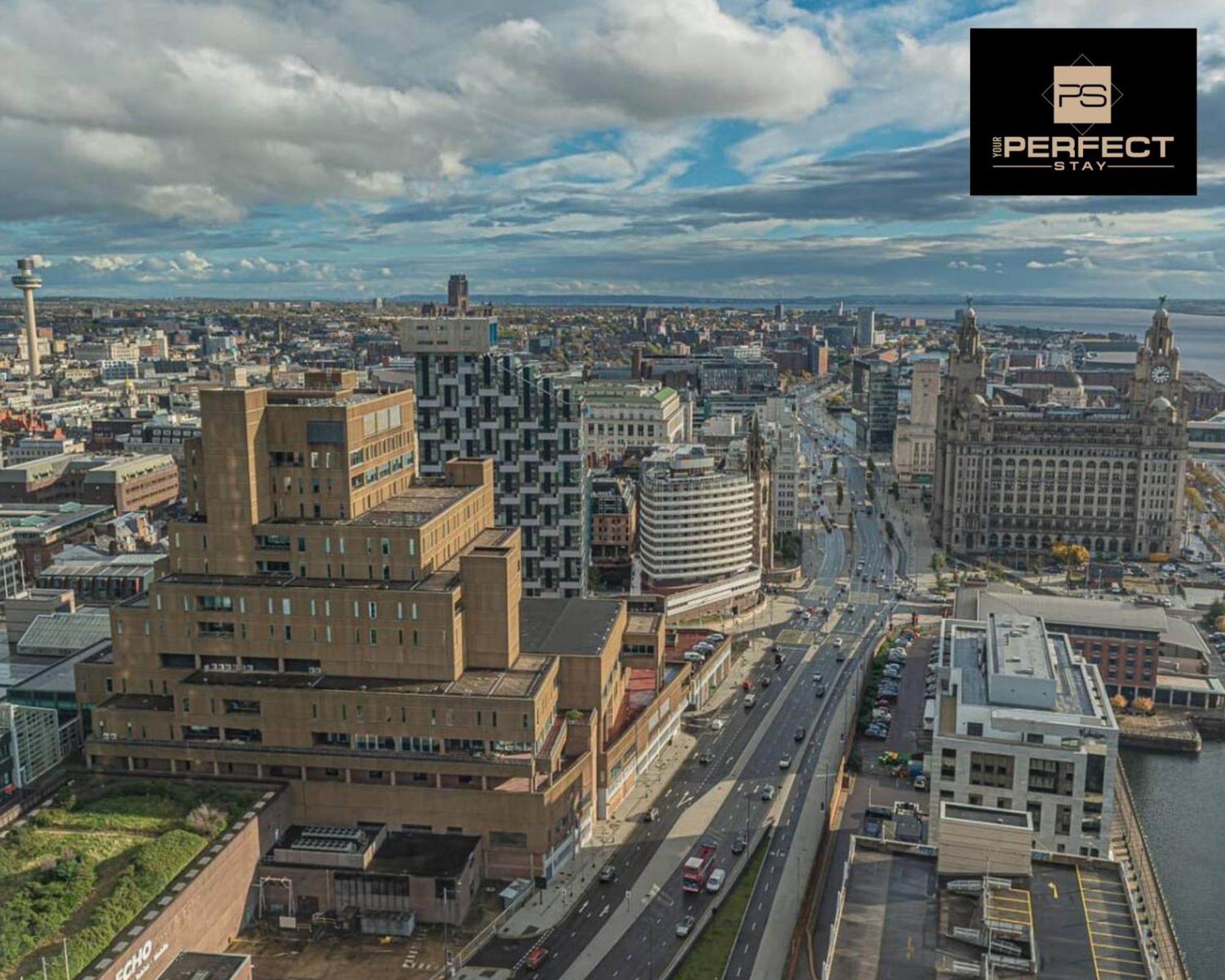 The Lexington - Liverpool City Centre 24 Hour Gym - Your Perfect Stay - City And Waterfront Views Exteriér fotografie